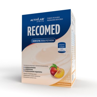 RecoMed dieta odżywcza brzoskwinia 6 sasz.