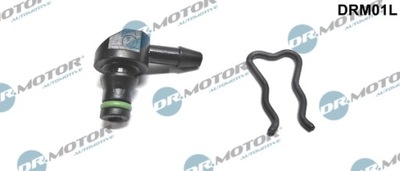 DR.MOTOR DRM01L СОЕДИНИТЕЛЬ ТРУБКИ ELASTYCZNEGO, ПАТРУБОК ТОПЛИВНЫЙ