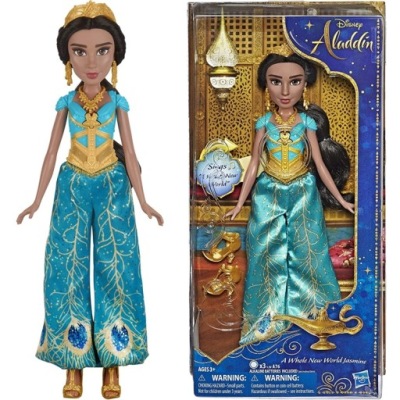 BÁBIKA DISNEY PRINCEZNÁ JASMINE ALADDIN SPIEVA ANG