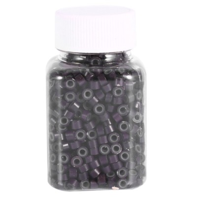 MIKRORINGI Z SILIKONEM 5 MM BRĄZ 1000 SZT. MICRORINGS