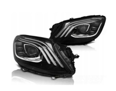 Фары mercedes w222 13-17 фары led черный фото №1