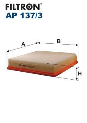 ФИЛЬТРON AP 137/3 ФИЛЬТР ВОЗДУХА