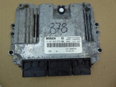 Бортовий комп'ютер renault 0281015676 237100055r фото №1