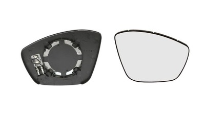 Вкладиш дзеркало правий citroen c3 16-20 фото №1