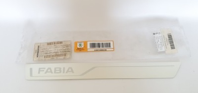 Молдинг поріг skoda fabia iii оригінальний номер nowa фото №1