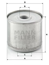 MANN-FILTER P 917/1 X ФИЛЬТР ТОПЛИВА