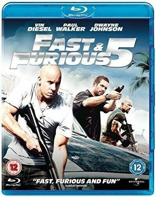 FAST AND FURIOUS 5 Blu-ray