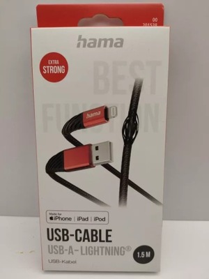 KABEL HAMA USB-A - LIGHTNING