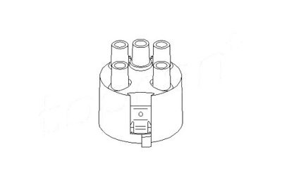 Трамблерна кришка запалювання topran 51905207 фото №1