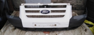 Ford transit mk7 бампер перед решётка радиатора противотуманные фары белый 11r фото №1