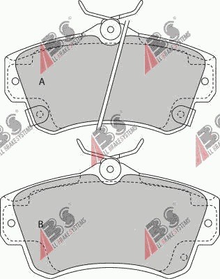 ZAPATAS PARTE DELANTERA CHRYSLER PT CRUISER 2001-  