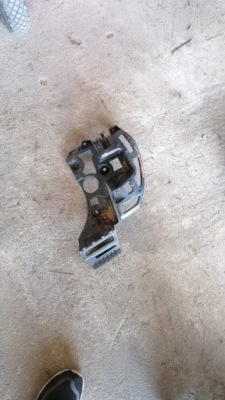 Направляющая бампера левый задняя grandland x 1.2thp фото №1