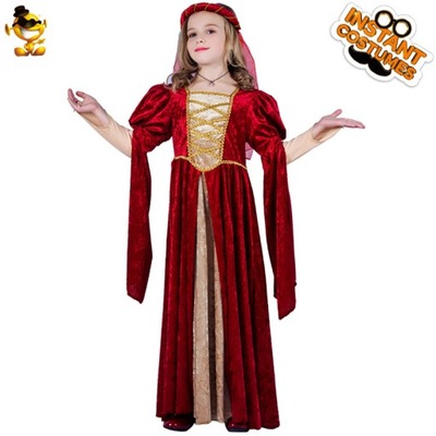 Średniowieczna sukienka księżniczki retro Hallowee