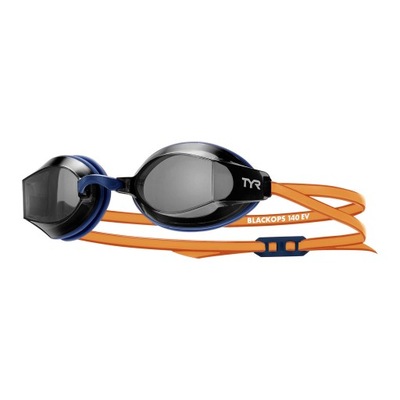 Okulary do pływania TYR Blackops 140 Ev Racing smoke/orange/black OS