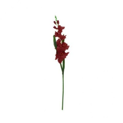 4x Artificial Flowers Gladioli Gladiolus Wedding