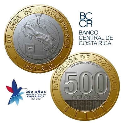 Kostaryka (2021) - 200.lecie Niepodległości