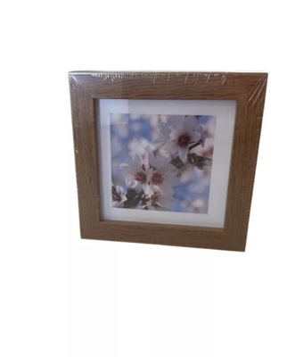 RAMKA NA ZDJĘCIE - 10X10 CM - DREWNO