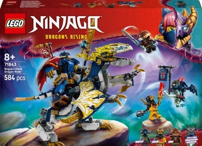 LEGO NINJAGO Mech smoczego jeźdźca Rogue’a 71843