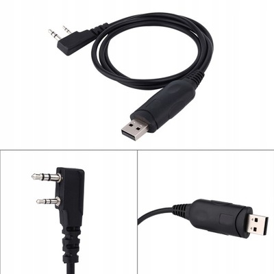 Kabel USB do Baofeng UV-5R UV-3R+ UV-3R Plus