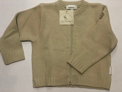 Bluza-sweterek chłopięca BLA BLA rozpinana roz 92