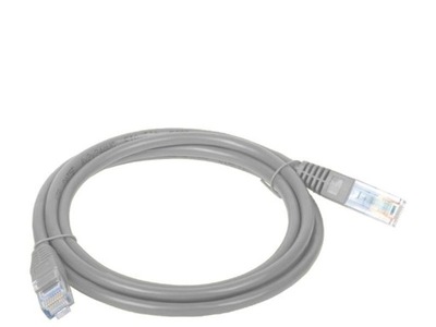 Patchcord UTP A-LAN KKU5SZA5 RJ45 - RJ45 5m UTP kat. 5e kolor szary