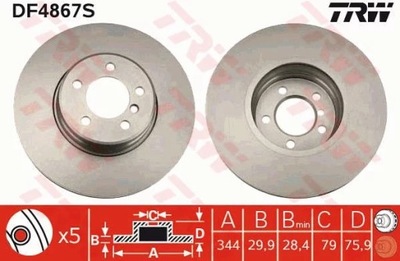 DF4867S DISCO HAM. LAND ROVER RANGE ROVER 3 0  