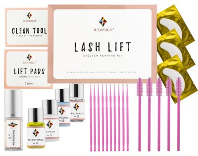 Zestaw XL LIFTING rzęs laminacja LASH LiFT trwała