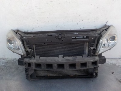 32 skoda fabia ii lift tdi pas передній балка радіатор фото №1