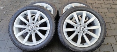 ДИСКИ АЛЮМИНИЙ 17 VW GOLF VII TOURAN CADDY 5X112 ET 49 фото