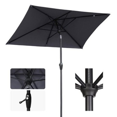Parasol Sekey, parasol prostokątny 210x140