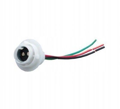 RANURA LUCES 12V 24V BA15D CON CABLE  