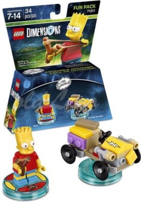 LEGO DIMENSIONS FUN PACK BART 71211 THE SIMPSONS
