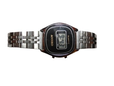 stary zegarek ELEKTRONICZNY retro ACCORD