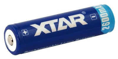 Akumulator Xtar 18650 3,7V Li-ion 2600mAh z zabezp