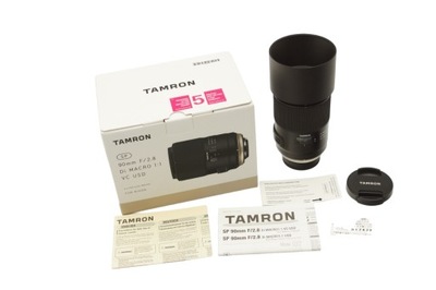 Obiektyw TAMRON SP 90mm f/2.8 Di Macro 1:1 VC USD do Nikon F