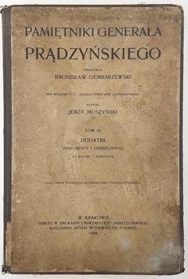 Pamiętniki generała Prądzyńskiego B. Gembarzewski