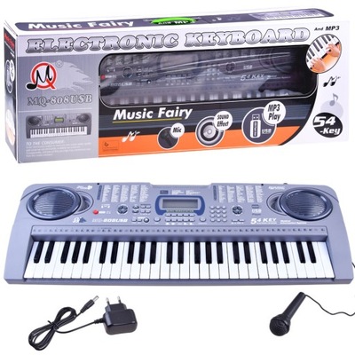 Organy Keyboard 54 klawisze MQ-808USB IN0122