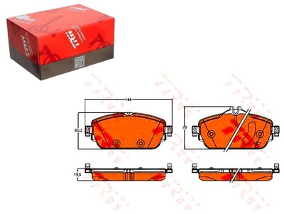 SABOTS DE FREIN DE FREIN TRW GDB2093 - milautoparts-fr.ukrlive.com