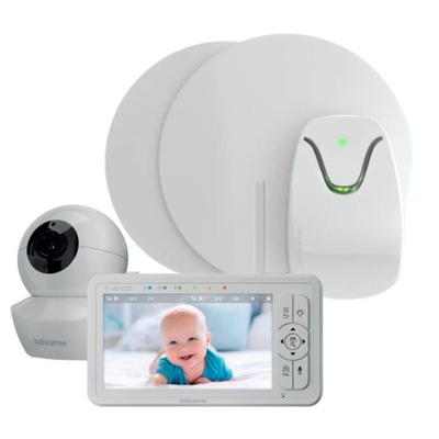 Monitor oddechu dla niemowląt Babysense 7 + Elektroniczna niania HD S2
