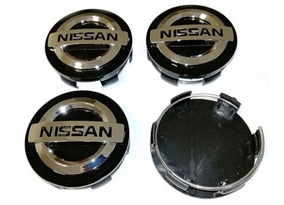 4 PIEZAS TAPACUBOS TAPAS CIEGAS NISSAN 60 MM PARA DEZENT ANZIO DOTZ RC ENZO RIAL AEZ ATS  