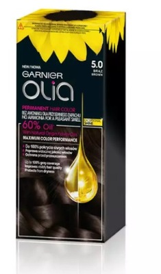 Garnier farba do włosów Olia 5.0 Brąz