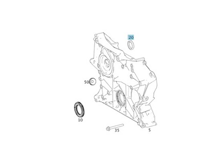 COMPACTADOR DIFUSORES DE ACCIONAMIENTO DISTRIBUCIÓN MERCEDES  