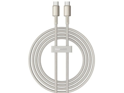 Kabel USB-C - USB-C BASEUS Tungsten Gold 100W 2 m Złoty