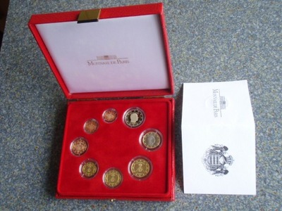 Zestaw monet Euro Monaco 2006