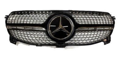 Mercedes gle w167 19- решётка радиатора решётка радиатора diamond чёрный logo камера pod радар фото №1