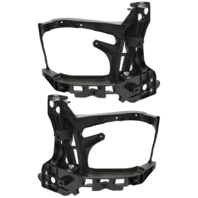 Dodge ram 1500 13- кронштейн фара pas накладки на фары комплект 2 штуки фото №1