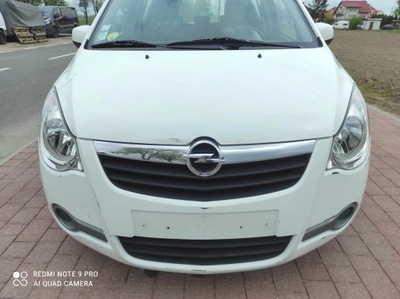 PAS DELANTERO VIGA DE PARAGOLPES COMPUESTO PARTE DELANTERA OPEL AGILA II B 2008-2014 26UB  