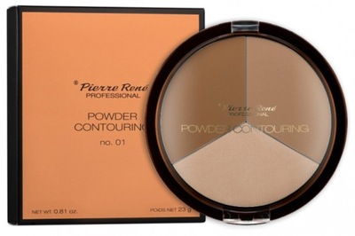 PIERRE RENE Powder Contouring PALETA DO KONTUROWANIA 01