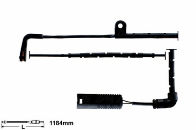 Ate датчик износа тормозных колодок land rover range rover фото №1