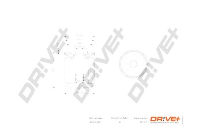 DRIVE+ ФИЛЬТР МАСЛА SKODA БЕНЗИН 1.4 00-03 FAB IA I